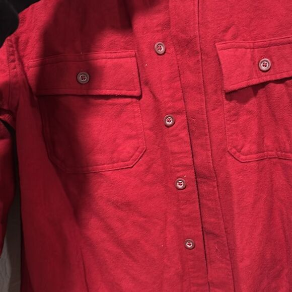 L.L. Bean chamois 100% flannel shirt jacket size small - Picture 4 of 6